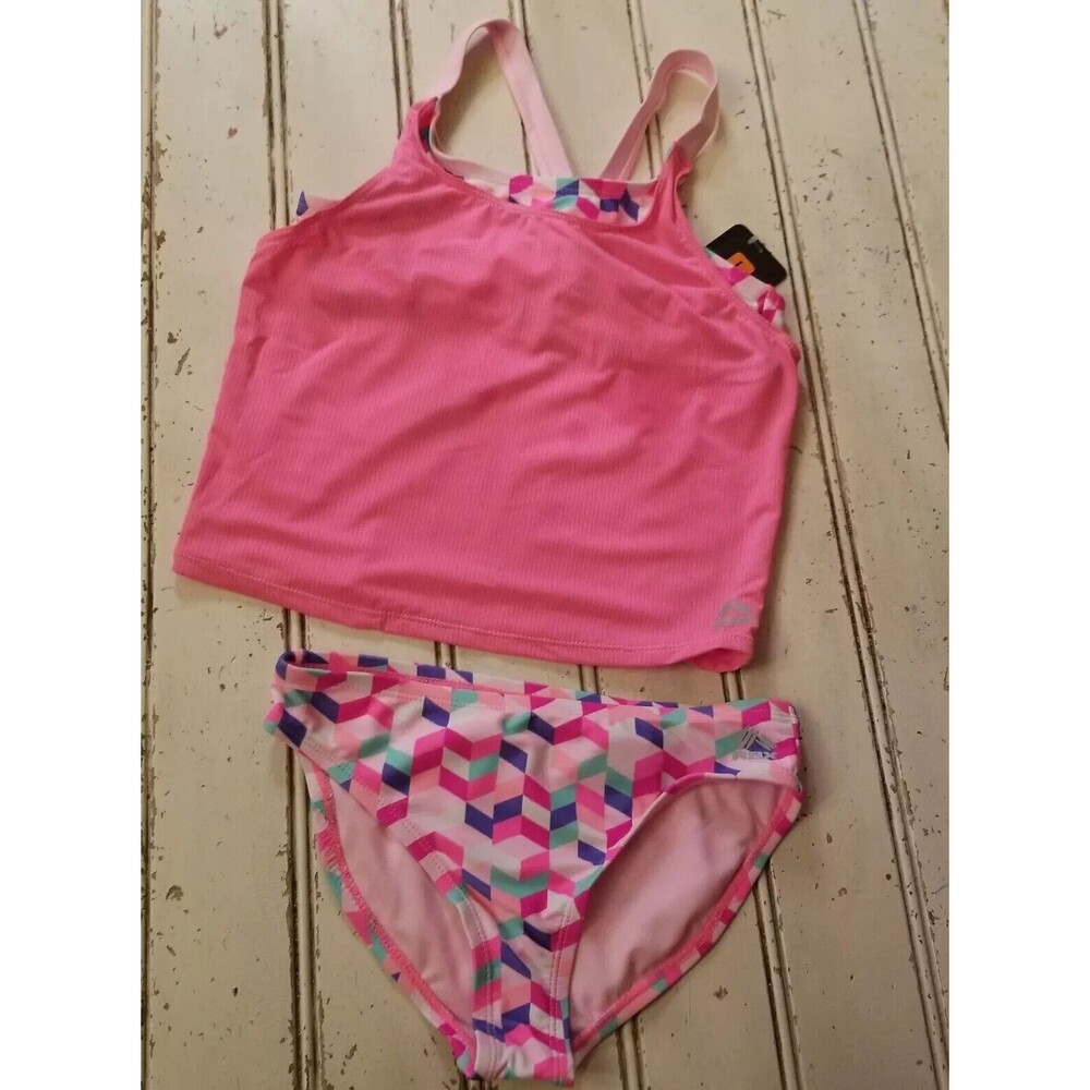 RBX Active Tankini 2 Piece Swimsuit size large